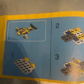 Lego Creator 3 In 1 #31001 Mini Skyflyer Complete