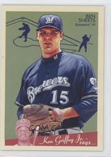 2008 Upper Deck Goudey Ben Sheets #107 3a3