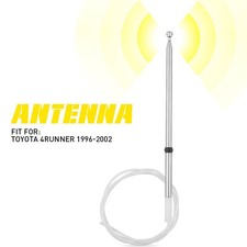 Stainless Steel Mast Antenna Power Amfm Radio For Toyota 1996-2001 4runner 2002 Stainless Steel Mast Antenna Power Amfm Radio For Toyota 1996-2001 4runner 2002
