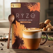 Pack OF 1, 2, 3 Organic Mushroom Coffee - Coffee for Better Energy - 30 Servings