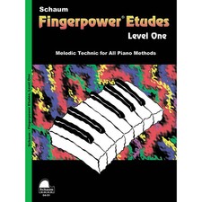 SCHAUM Fingerpower Etudes Lev1 Educational Piano Series Softcover