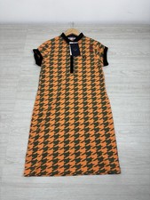 Abito polo Fred Perry Amy Winehouse pied de poule S 10 nuovo con etichette