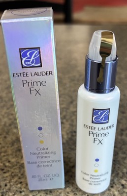 Estee Lauder Prime FX Color Neutralizing Primer .85 FL OZ  NIB Blue Cuts Yellow