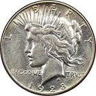 1928-S Peace Silver Dollar $1, About Uncirculated AU