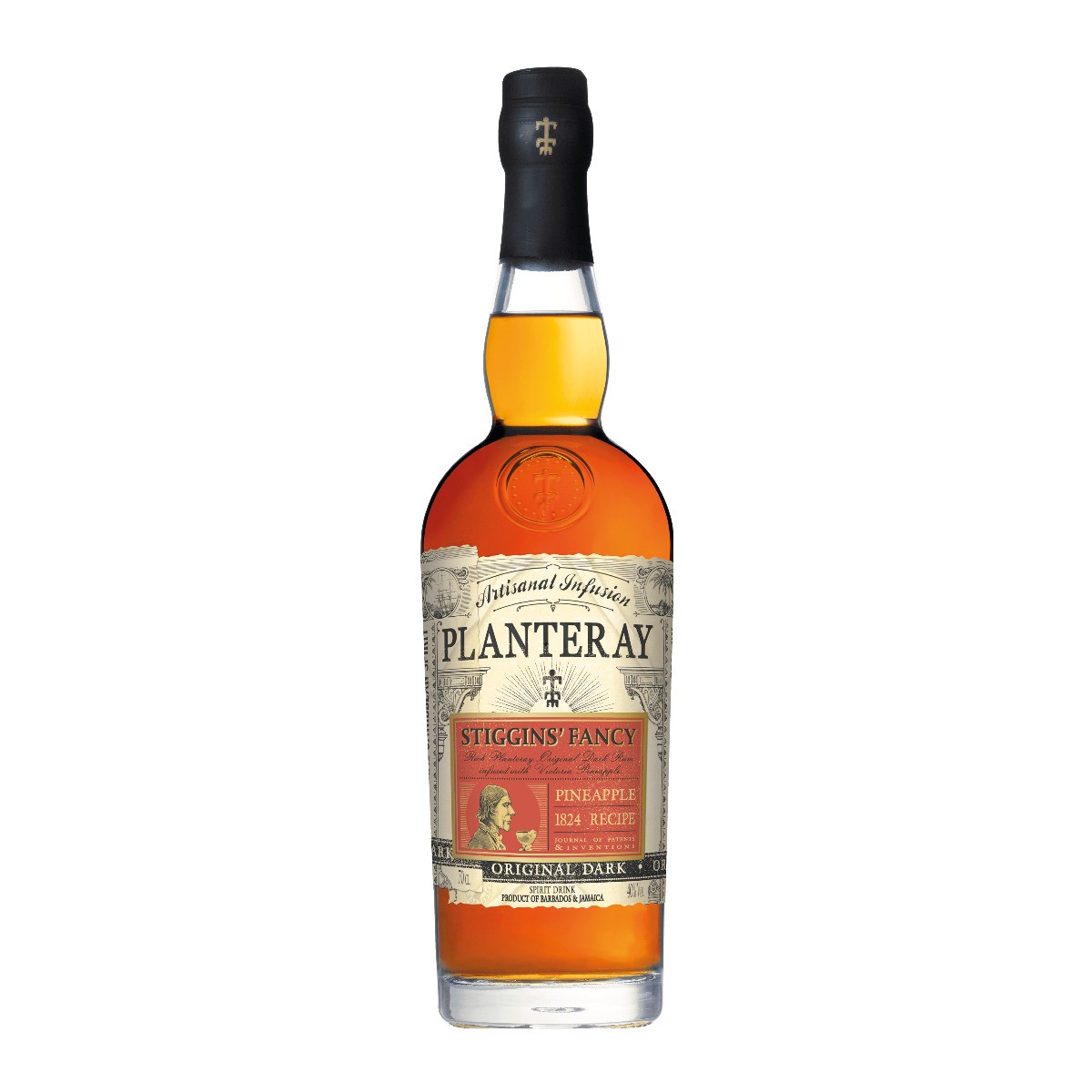 Planteray Stiggins' Fancy Pineapple Rum 70cl 40% ABV
