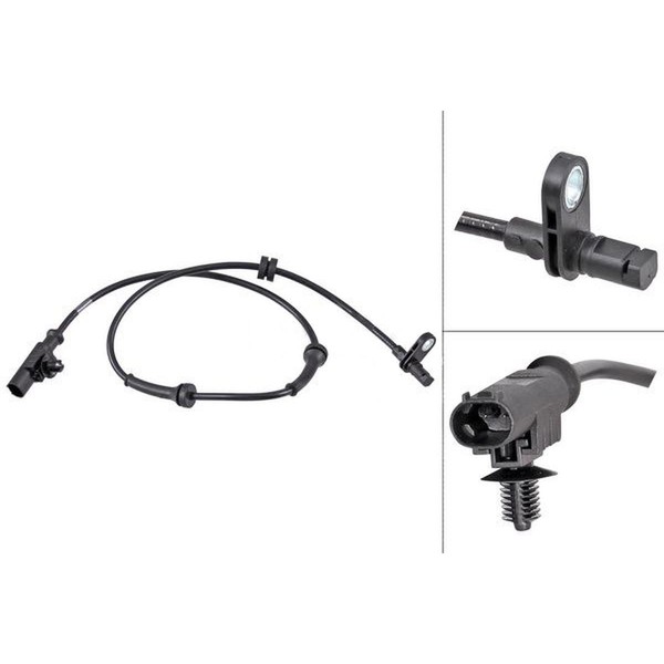 Sensor Raddrehzahl Aktiver Sensor 670 Mm Kabel A.B.S. FüR Nissan Cube-image
