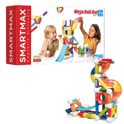 Smartmax Mega Ball Run 71 Piece Stem Learning Magnetic Building Set For Kids