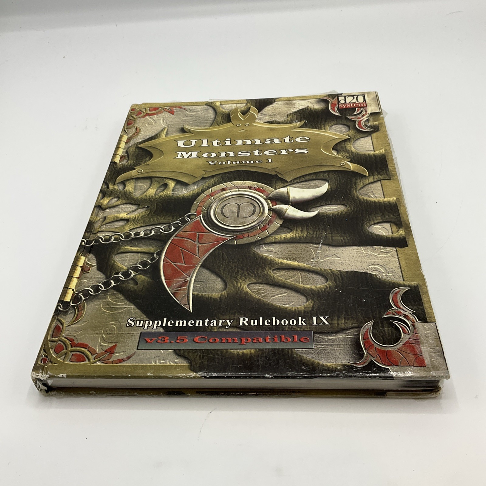 Ultimate Monsters volume 1 D20 Mongoose publishing rule book D&D 3.5 Used Librar
