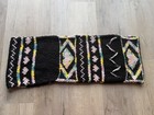 Pink Beanie and Betsey Johnson Black Patterned Scarf Set  — photo 3