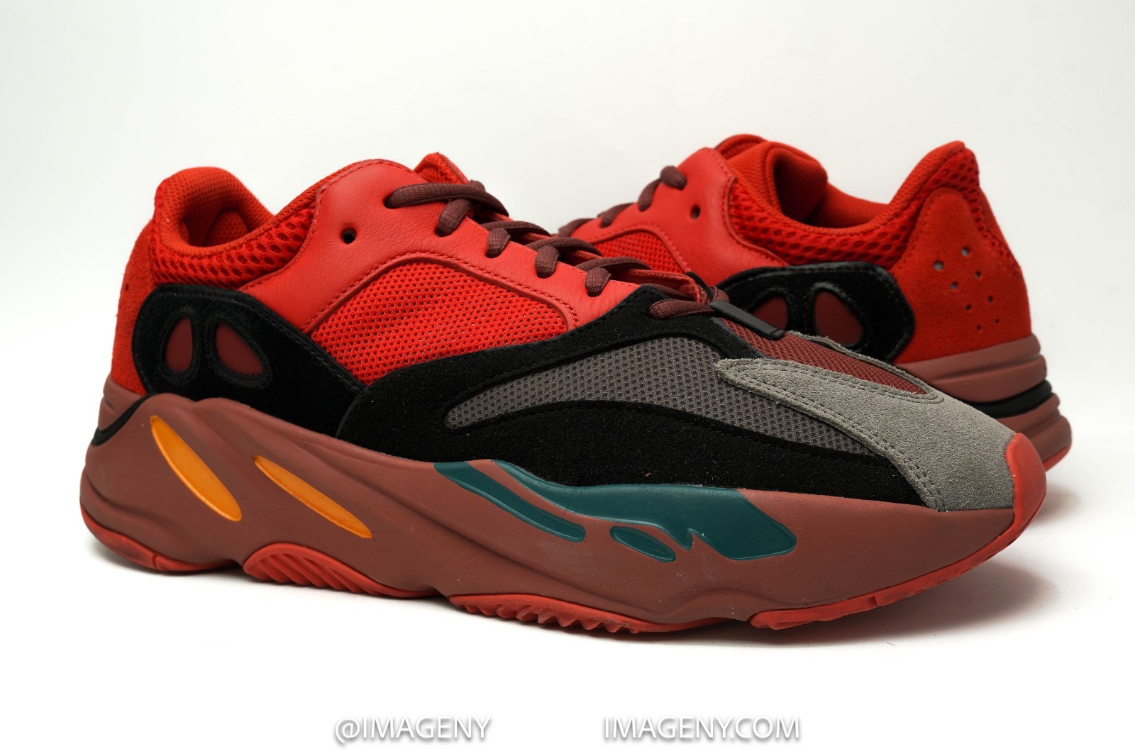 ADIDAS YEEZY BOOST 700 USED SIZE 11 HI RES RED HQ6979