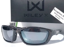 NEW Wiley X BRICK Crystal Metallic CLIMATE CONTROL Silver Flash Sunglass 2410T3