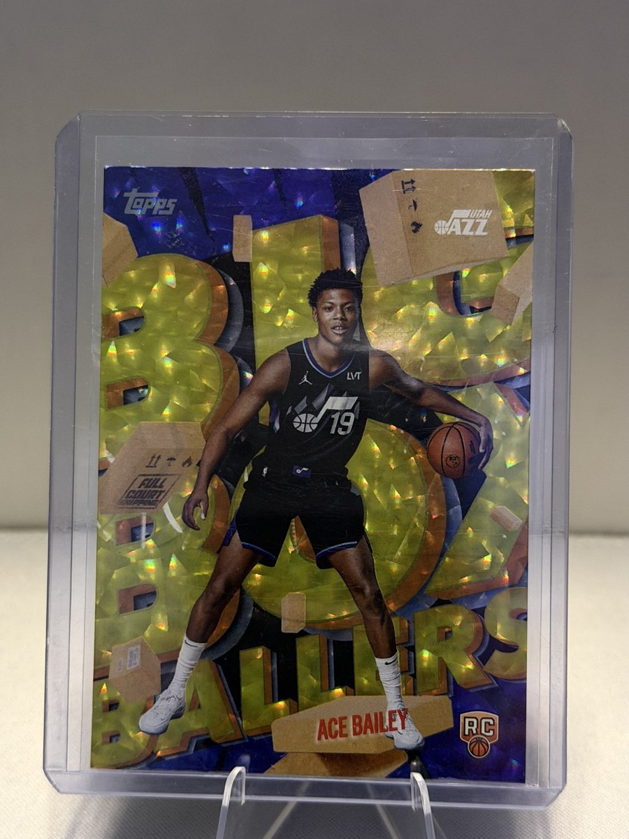 Ace Bailey 2025-26 Topps Big Box Ballers RC #BB-5 Utah Jazz NM