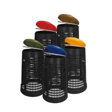 8002942220005 STOJAK NA WORKI RUFF CZARNY, POKRYWA BRĄZOWA UN