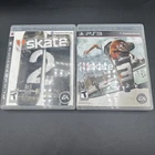 Skate 2 & Skate 3 Lot Of 2 - Ps3 CIB complete With Manual Skateboarding