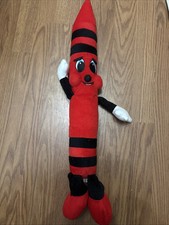 Long Red Crayon Stuffed Toy 24