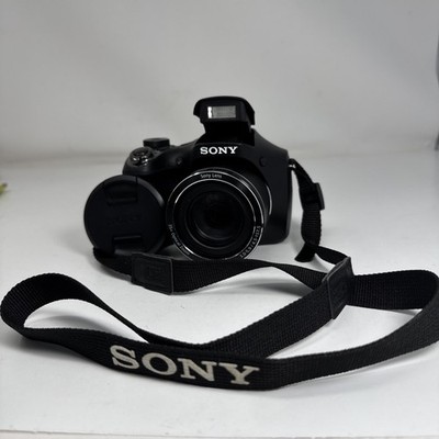 Sony DSC-H300 20.1MP Digital Compact Camera - Black - Tested 