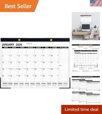 2026-2027 Desk Calendar Run Now to MAR. 2027, 18 Monthly Desk Calendar 2026...