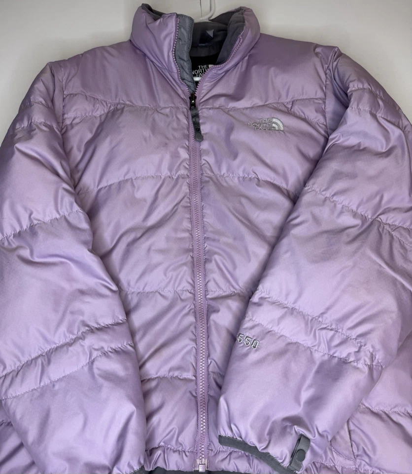 The North Face Puffer Jacket Womens Large 550 Quilted Outdoor Warm Winter Down - Image 3 of 4