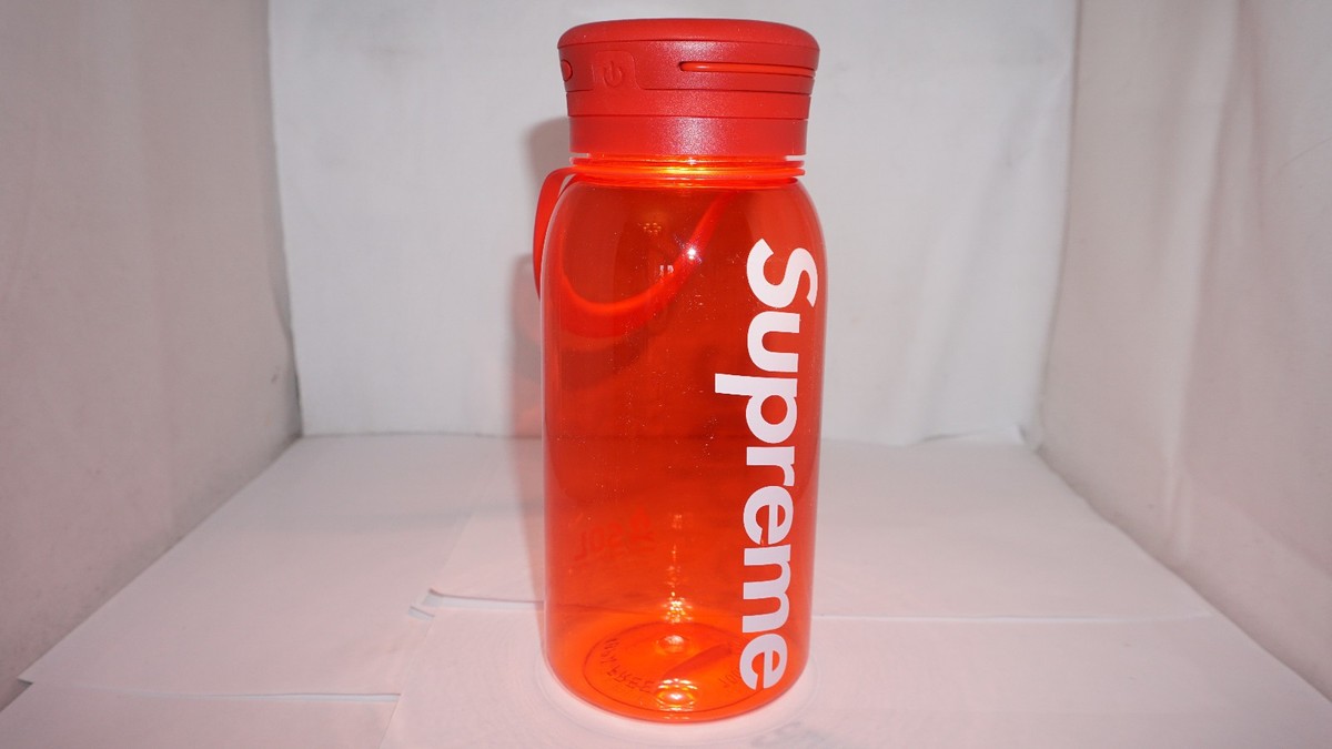 Supreme SOL New SOL Water Bottle Lantern Red Rechargeable Solar | eBay
