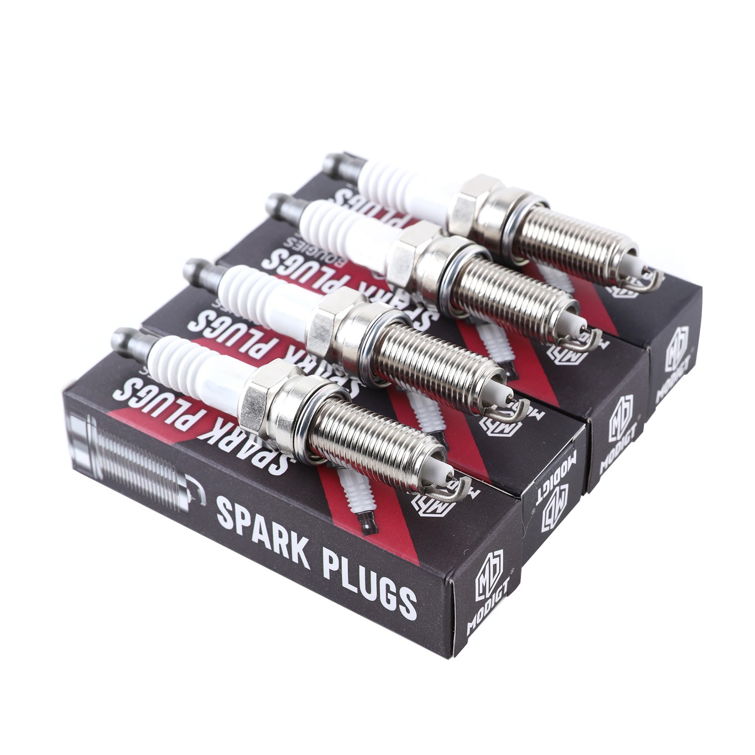 4pack 93815 Spark Plugs Laser Iridium Resistor SILZKR6B10E For Hyundai Kia OEM