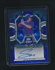 SEAN MCLAIN 2023 PANINI ELITE EXTRA EDITION HIDDEN GEMS BLUE AUTO #HG-SML