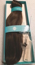 HALO Couture Original 100% Remy Human Hair Extensions 16" Color 2 Dark Brown