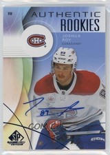 2024-25 Upper Deck SP Game Used Authentic Rookies Blue Joshua Roy #248 Auto 1p1a