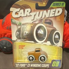 Mga Entertainment Car Tuned Series 10 1932 Ford Coupe Diecast Metal Brown