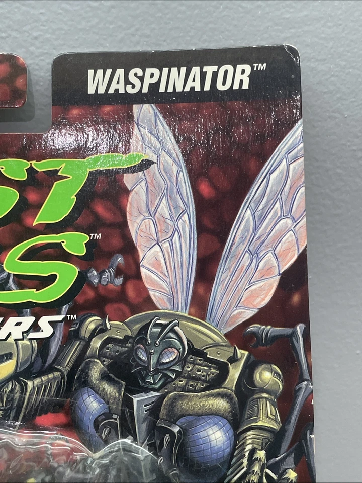 De colección Transformers Beast Wars Predacon Waspinator Kenner sellado de fábrica 1995 Foto 3 de 4