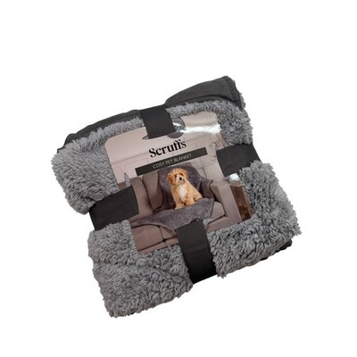 Scruffs Cosy Pet Blanket Hundedecke 110x72,5cm Grau Kuscheldecke für Haustiere
