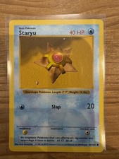 Pokémon TCG Staryu Base Set 65/102 SHADOWLESS NM/LP
