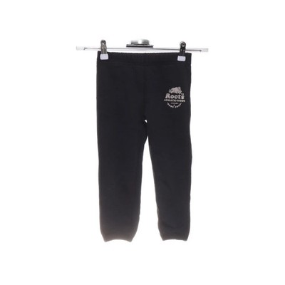 Roots Kids, Jogginghose, Größe: 104, Schwarz, Baumwolle/Polyester, Print #oWm