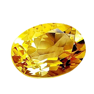 5.25 Carat Certified Natural Quality Sunela Citrine Gemstone KGC