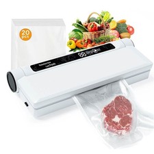 Commercial Vacuum Sealer Machine Food Saver Powerful Sealing System 20 Free Bags