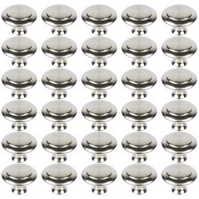 30 Pack Kitchen Cabinet Knobs Round Cupboard Handles Drawer Pulls for Dresser
