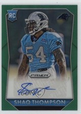 2015 Panini Prizm Rookie Signatures Green 25/99 Shaq Thompson #RS-ST Auto 2t2