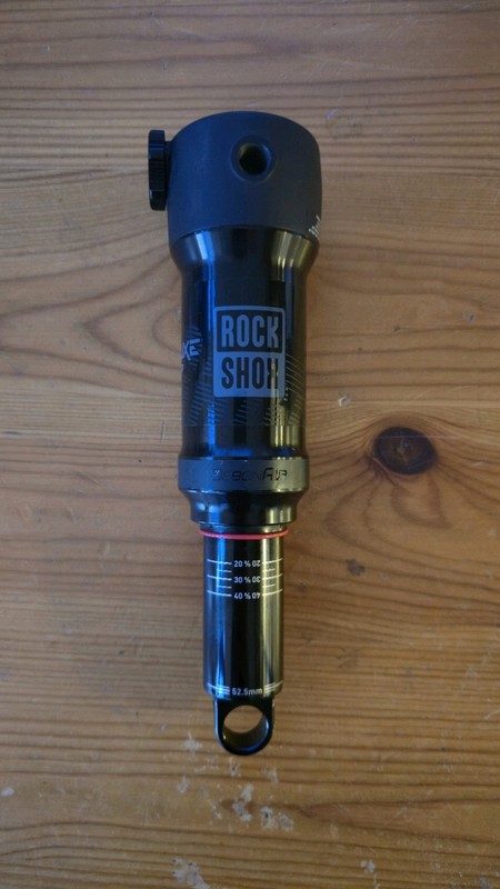 Rockshox Deluxe Select Trunnion Rear Air Shock - 185x52.5mm