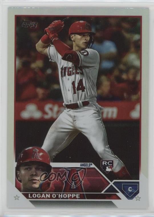 2023 Topps Series 2 Rainbow Foil Logan O'Hoppe #363 Rookie RC 1gj7