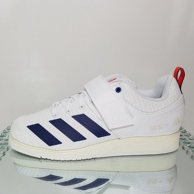 Adidas Powerlift 5 ''White Blue'' Weight Lifting - Men's 8.5 Women's 9.5 - JP9878