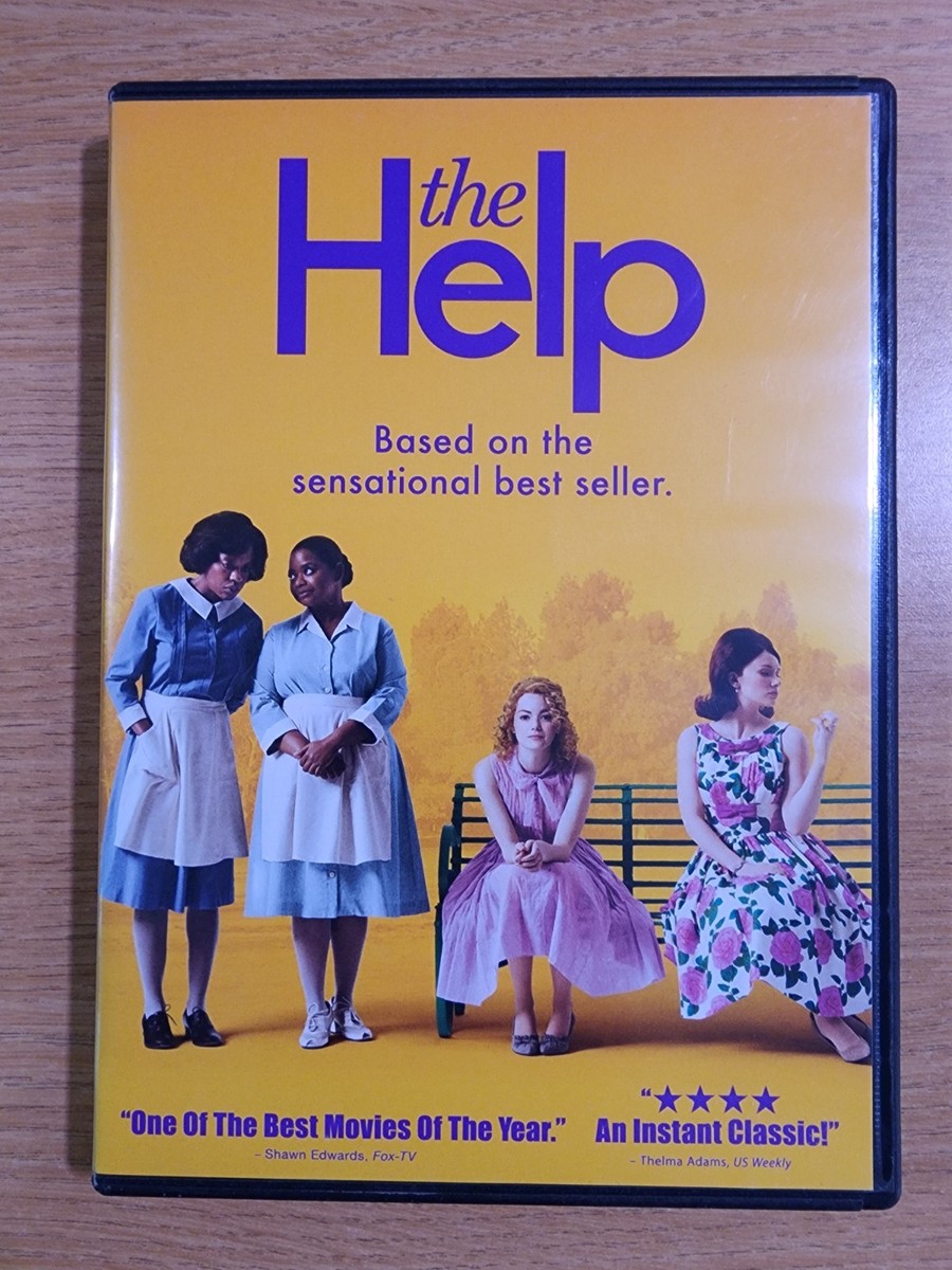 The Help (DVD, 2011, Widescreen) Emma Stone, Viola Davis, Octavia
