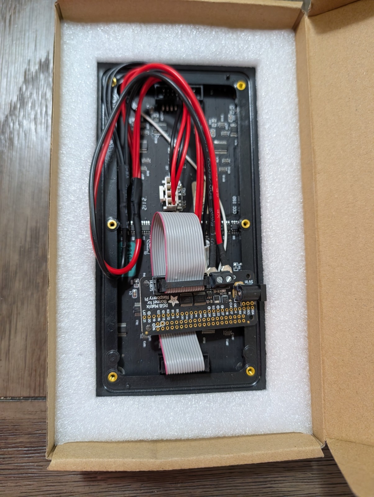 Open Box Adafruit Medium 16x32 RGB LED matrix panel P420E C1878-004