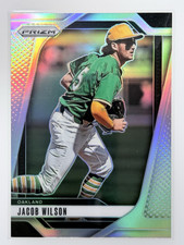 Panini 2025 Prizm Jacob Wilson #90 Oakland Athletics Baseball Card