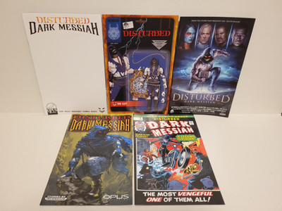 DISTURBED : DARK MESSIAH #1-5 COVER B SET OPUS COMICS