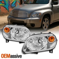 Fit 2006-2011 Chevy Hhr Replacement Headlights Headlamps Light Lamps Leftright