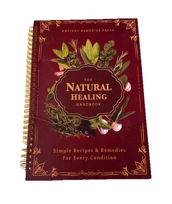 The Natural Healing Handbook Recipes Remedies Book New Free UK P&P