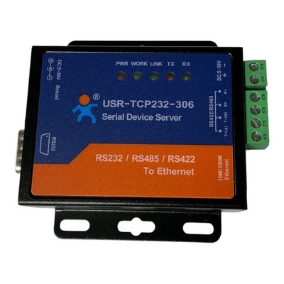 USR-TCP232-306 Serial Device Server RS232 RS485 RS422 to Ethernet Converter