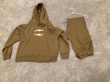 Classic Champion Reverse Weave Embroidered Burgundy Hoodie/Sweatpants Tracksuit