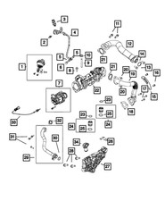 Genuine Mopar Egr Vacuum Actuator 68490114AA