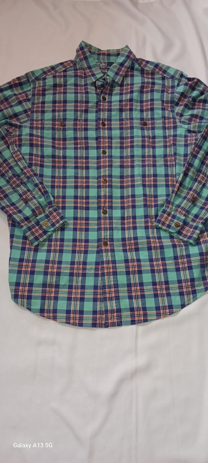 Polo Ralph Lauren Mens Plaid Casual Long Sleeve Shirt thumbnail 2