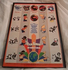 Film Roman International Animation Framed Print Ad 1996 8.5x11